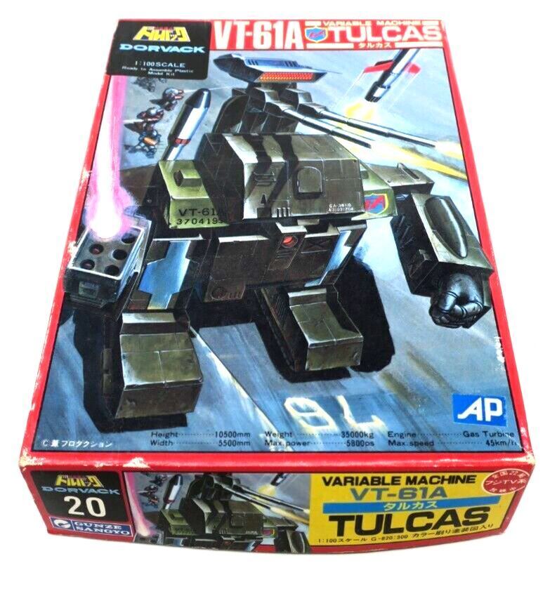 Gunze Sangyo Dorvack 20 1:100 Variable Machine Vt-61a Tulcas Model Kit C10