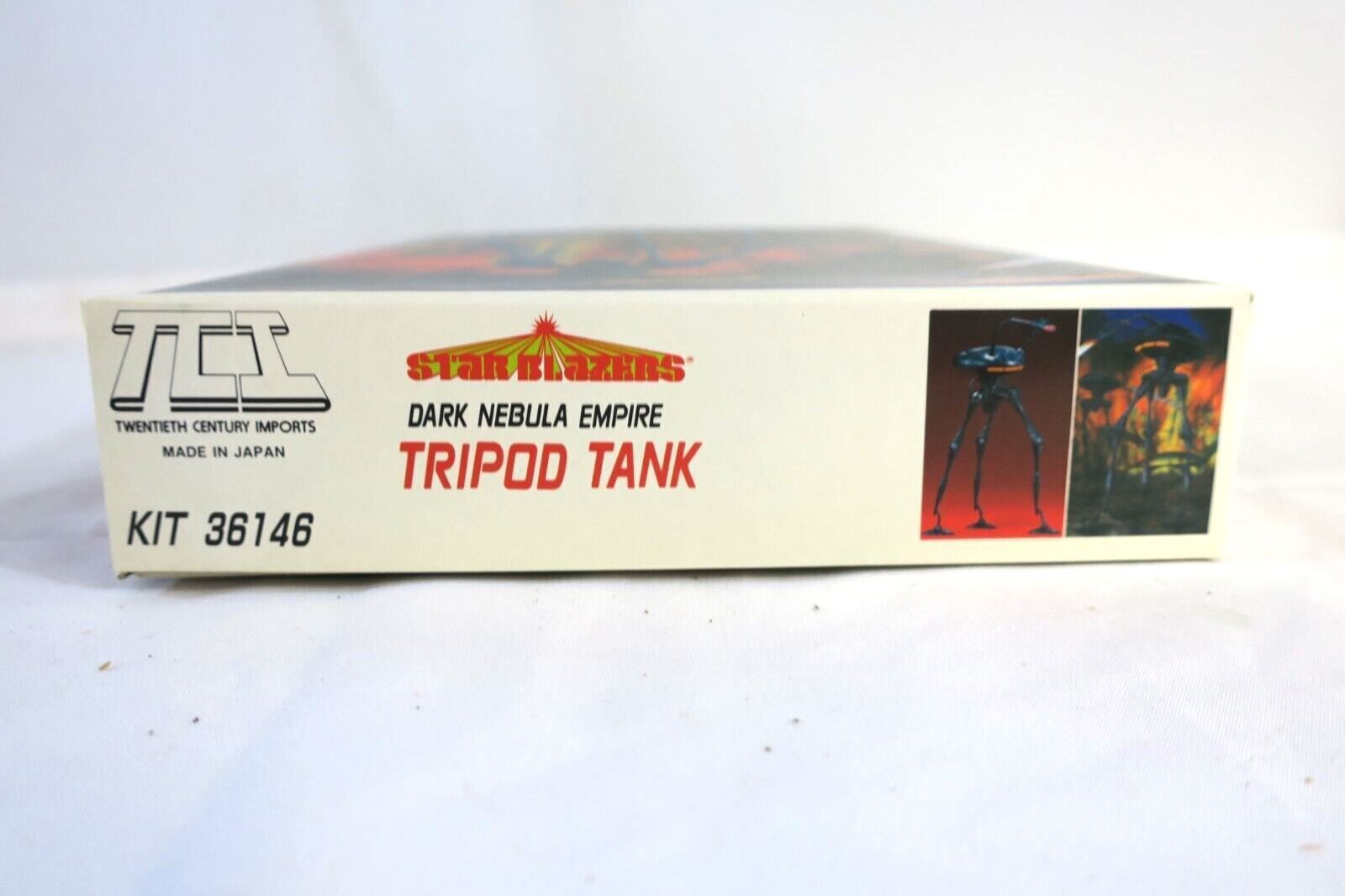 TCI Starblazers Model Kit Dark Nebula Empire Tripod Tank Space Yamato 36146 E3 - WISE GUYS HOBBIES LLC