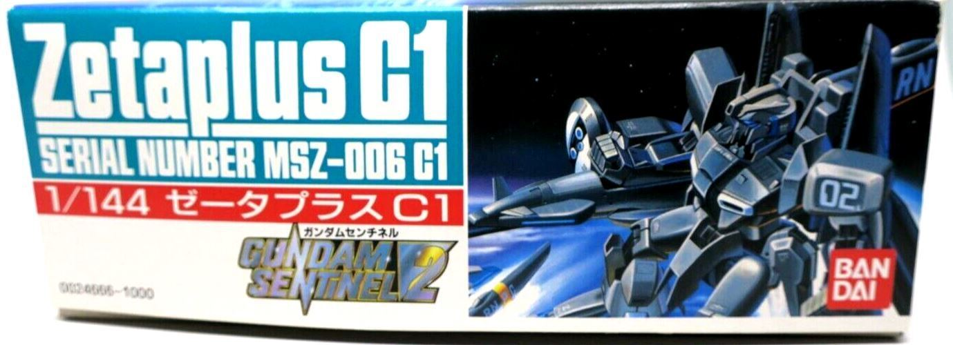 Bandai Gundam Sentinel 1/144 MSZ-006C1 Zeta Plus C1 model kit (B4)