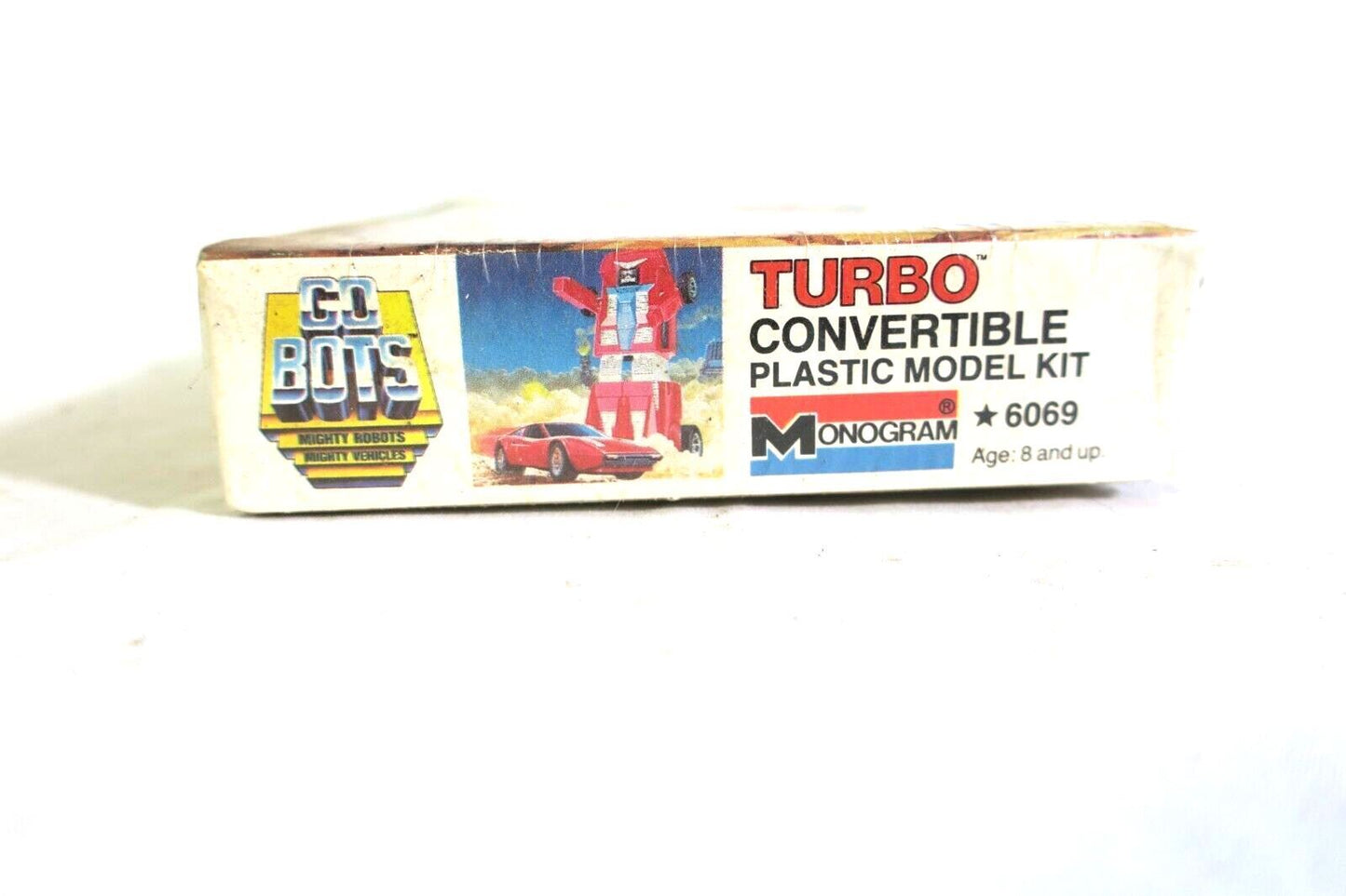 Rare Vintage GO Bots Turbo Convertible Model Kit 1984 Monogram 6069 Sealed (A7)