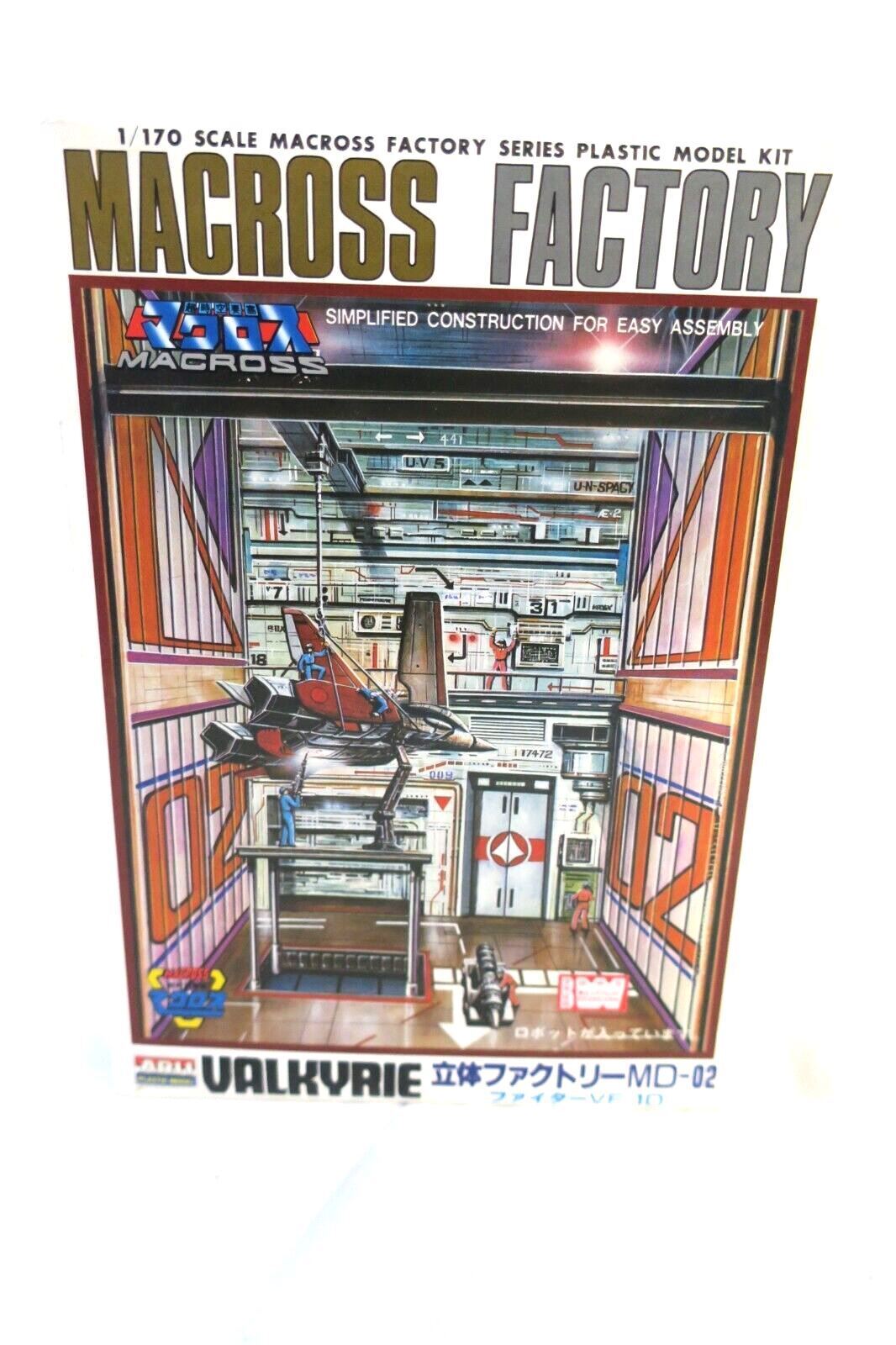 MACROSS ROBO TECH VALKYRIE VF-1D FACTORY MJ-02 1/170 ARII AR-377 KIT F10
