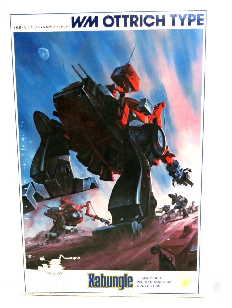 Bandai 36433 -700 Xabungle WM OTTRICH TYPE 1/144 Model Kit C4
