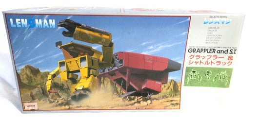 TOMY #TH7203 1/72 LENSMAN GRAPPLER AND SHUTTLE TRUCK MODEL KIT C1