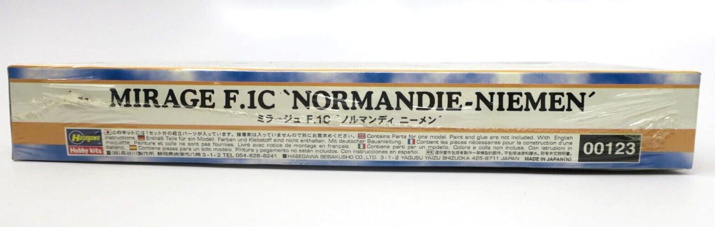 SEALED Hasegawa 1/72 Mirage F.1C 'Normandie-Niemen' 00123-1200 Model Kit
