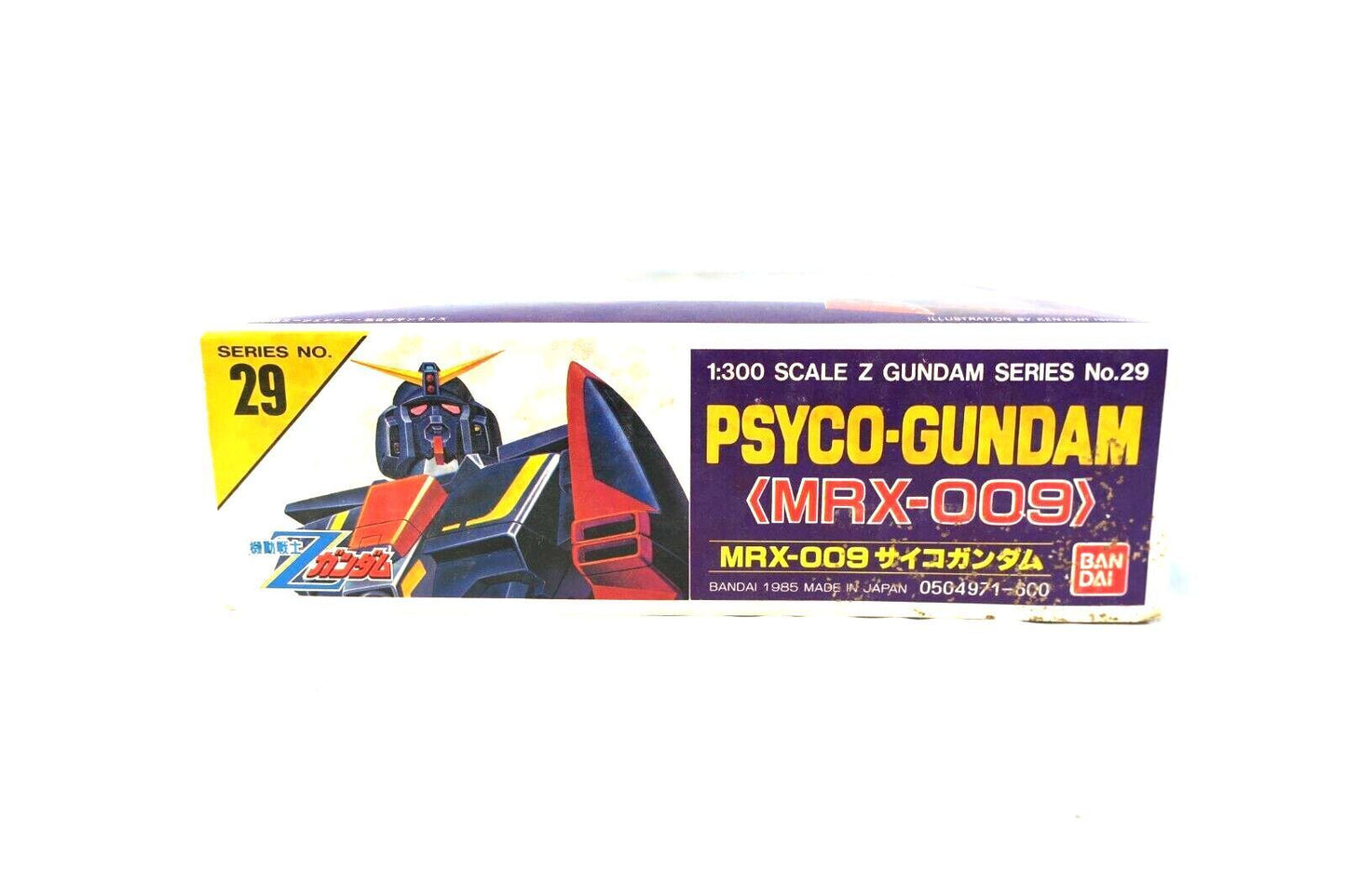 BANDAI 1985 Psyco-Gundam #29 MRX-009 Z Gundam Vintage 1/300 Kit 0504971 A4
