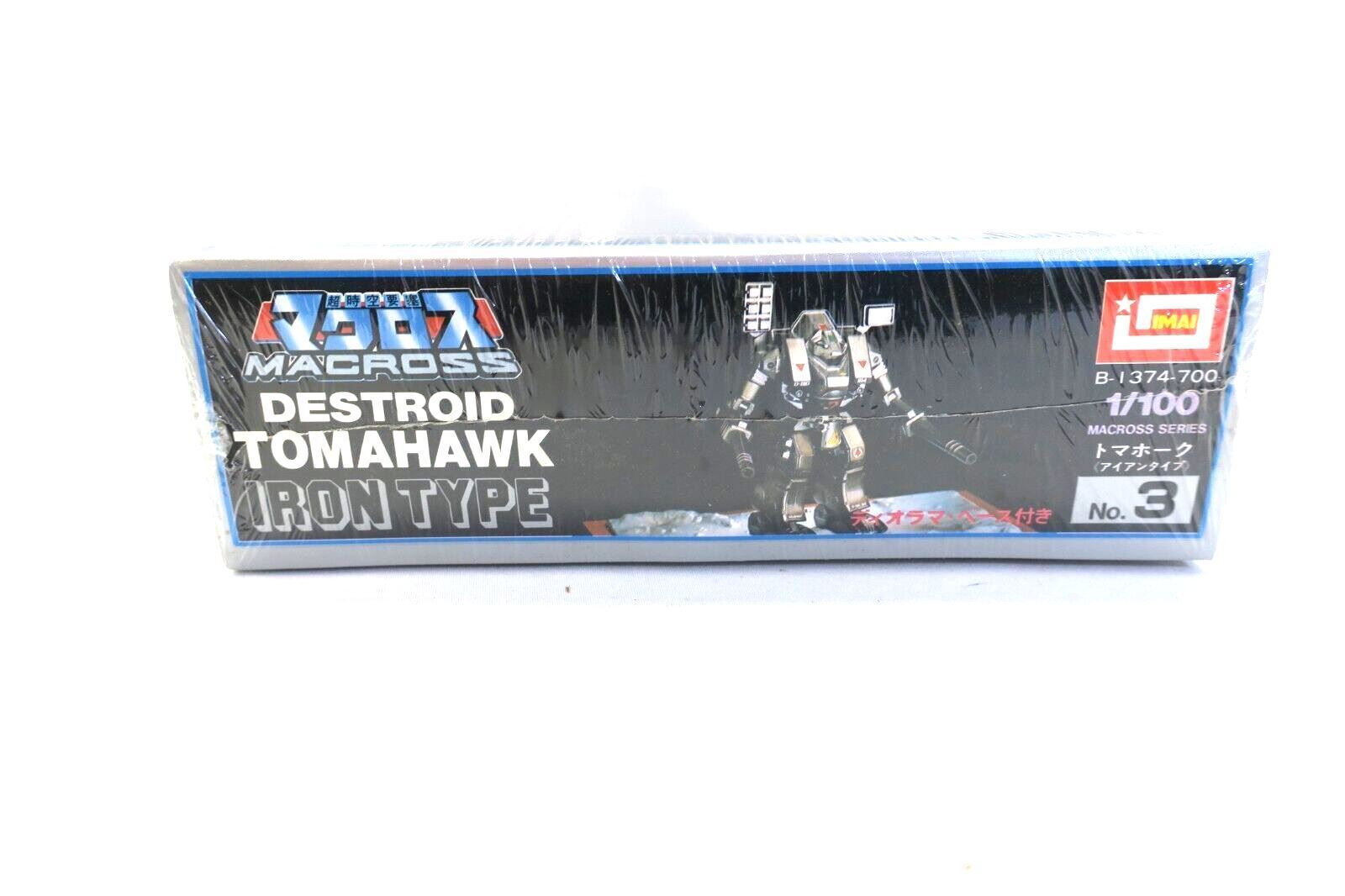 Macross Destroid Tomahawk Iron Type 1/100 Scale Plastic Model Kit IMAI Vintage - WISE GUYS HOBBIES LLC
