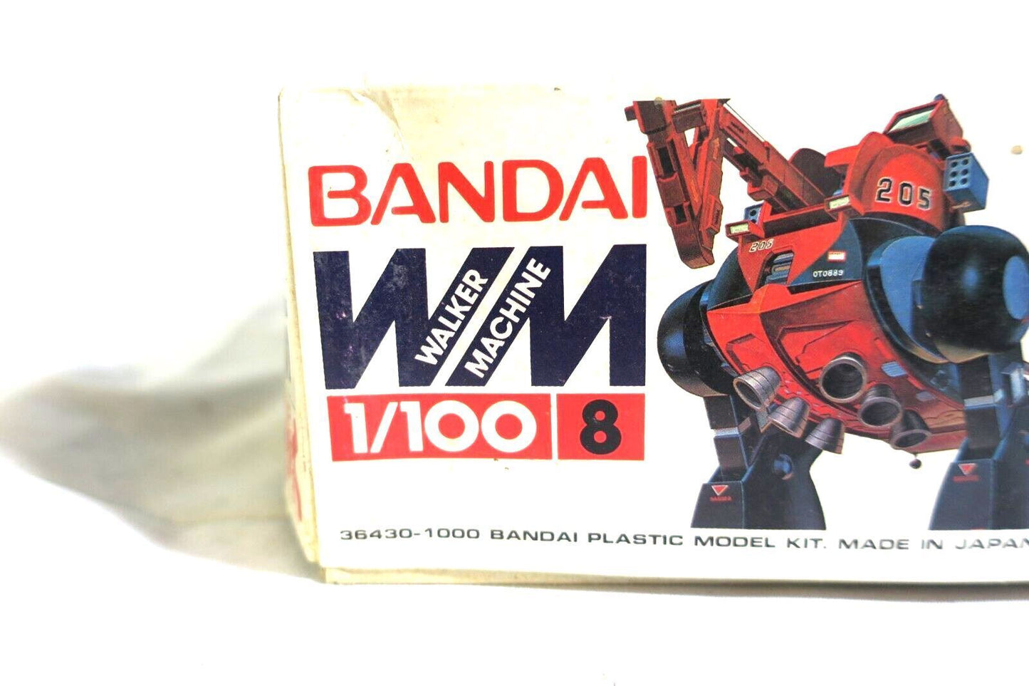 Combat Mecha Xabungle WALKER MACHINE OTTRICH TYPE 1/100 BANDAI MODEL KIT (C5)