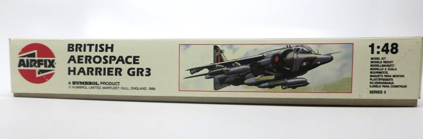 AIRFIX 1/48 British Aerospace Harrier GR3 5102 Model Kit