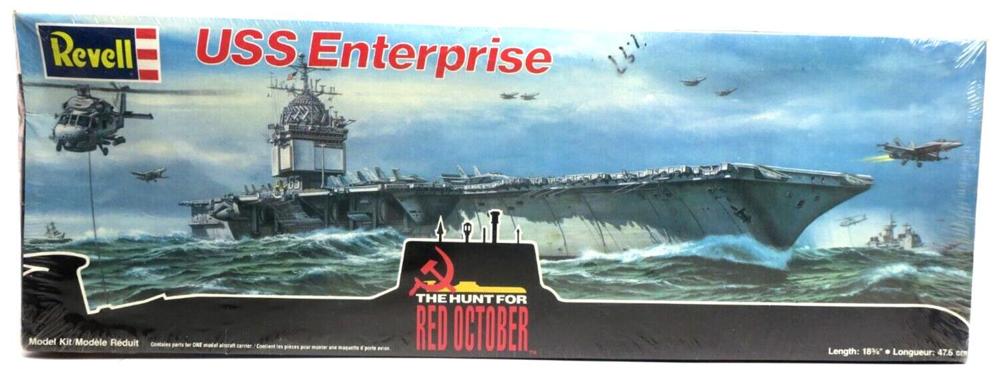 Revell The Hunt For Red October 1/720 USS Enterprise 4008 Model Kit