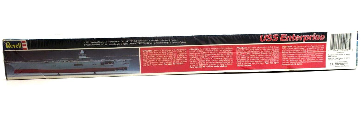 Revell The Hunt For Red October 1/720 USS Enterprise 4008 Model Kit