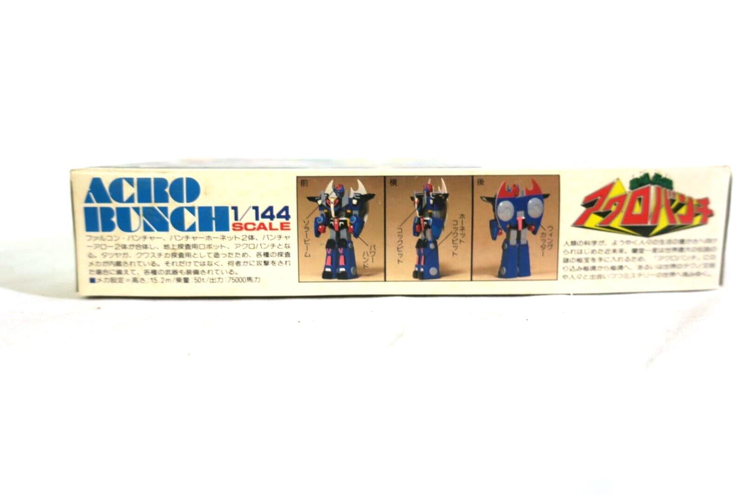 Vintage Aoshima Acrobunch 1/144 Acrobunch Model Kit (E18)