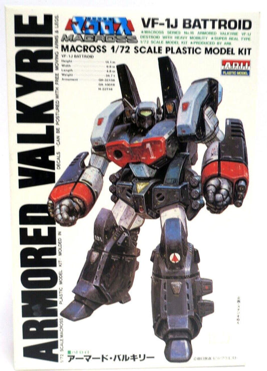 Arii Macross 1/72 Armored Valkyrie VF-1J Model Kit No. 16