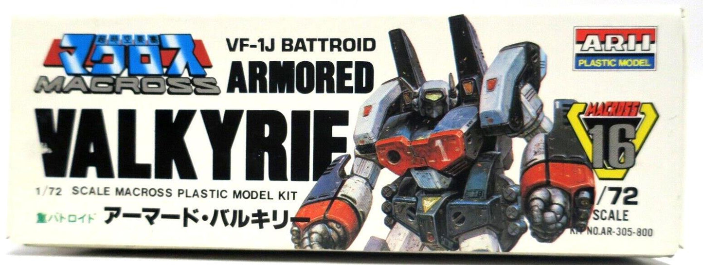 Arii Macross 1/72 Armored Valkyrie VF-1J Model Kit No. 16