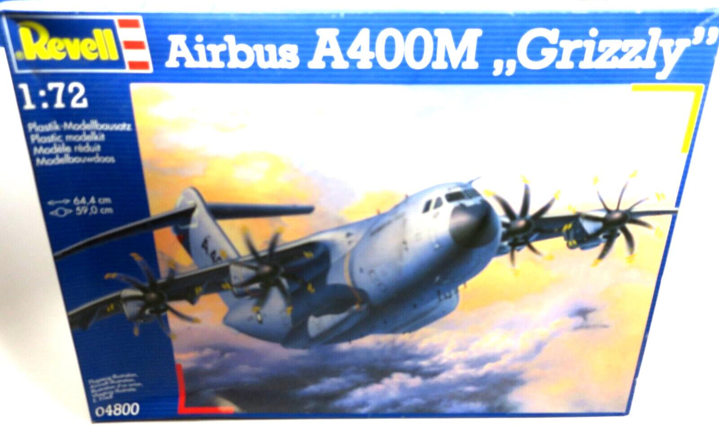 Revell 1/72 Airbus A400M "Grizzly" 04800 Model Kit