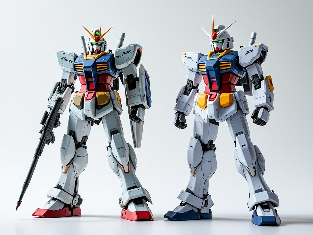 Gundam Models vs. Action Figures