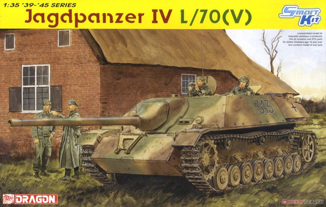 Dragon 6397 1/35 Jagdpanzer IV L/70(V) Model Kit - WISE GUYS HOBBIES LLC