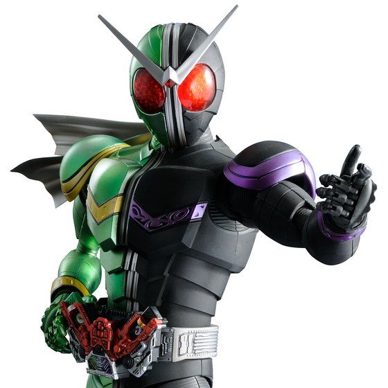 MG Figure - Rise Artisan Kamen Rider Double Cyclone Joker Model Kit - WISE GUYS HOBBIES LLC