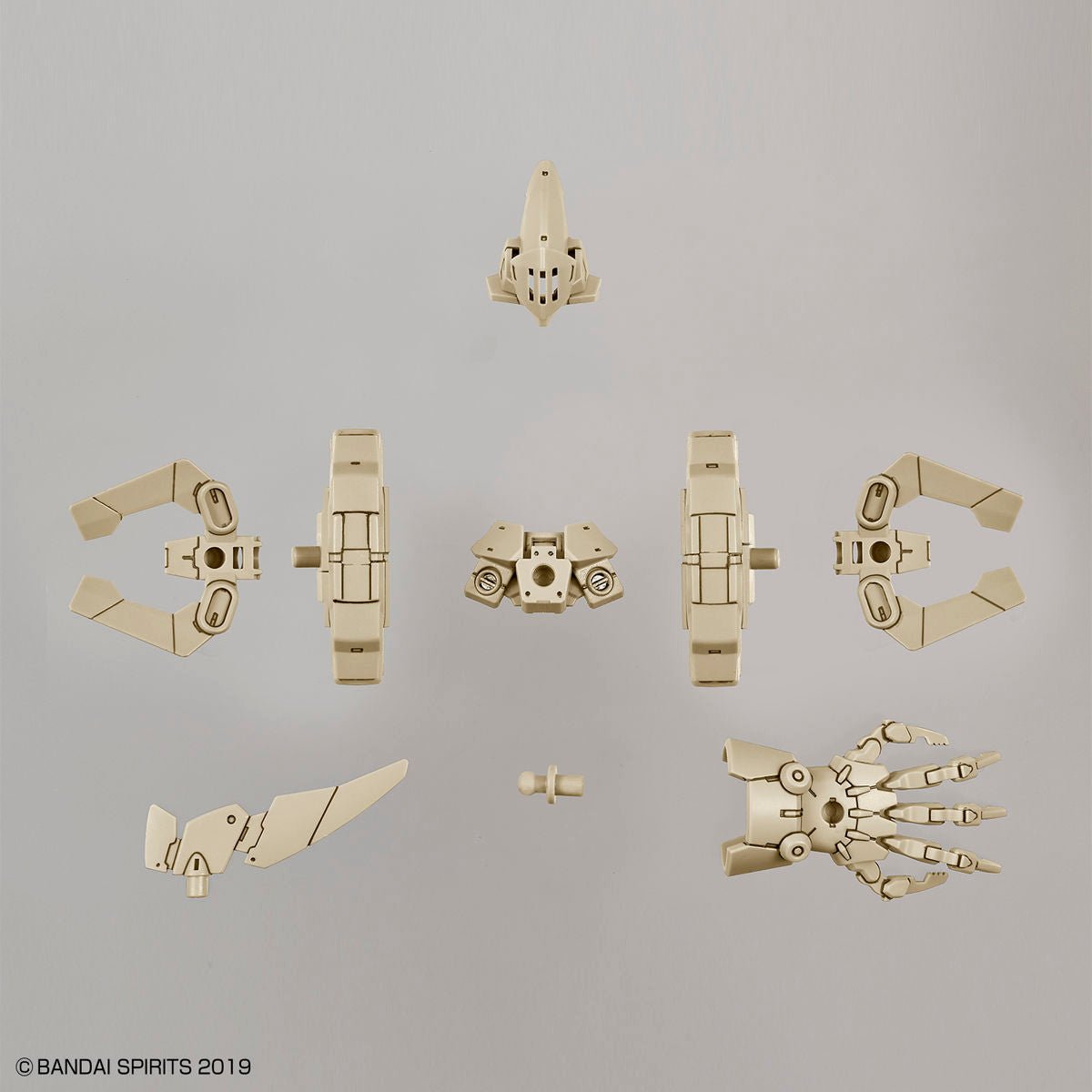 30MM 1/144 Option 22 Armor For Defense Operations (Cielnova Exclusive / Sand Yellow) Model Kit - WISE GUYS HOBBIES LLC