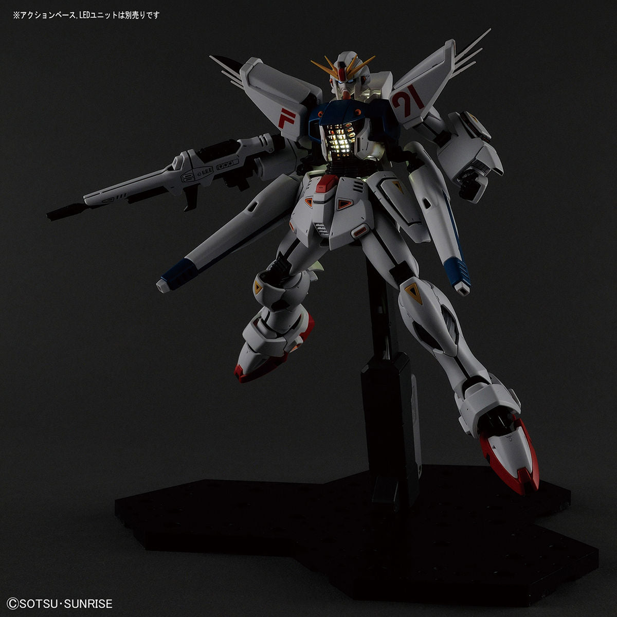 MG 1/100 Gundam F91 (Ver 2.0) Model Kit - WISE GUYS HOBBIES LLC