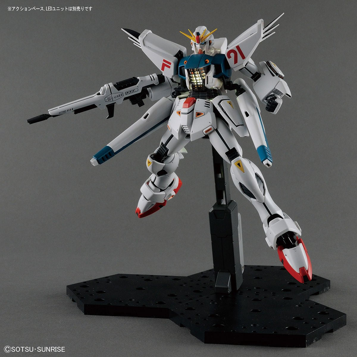 MG 1/100 Gundam F91 (Ver 2.0) Model Kit - WISE GUYS HOBBIES LLC