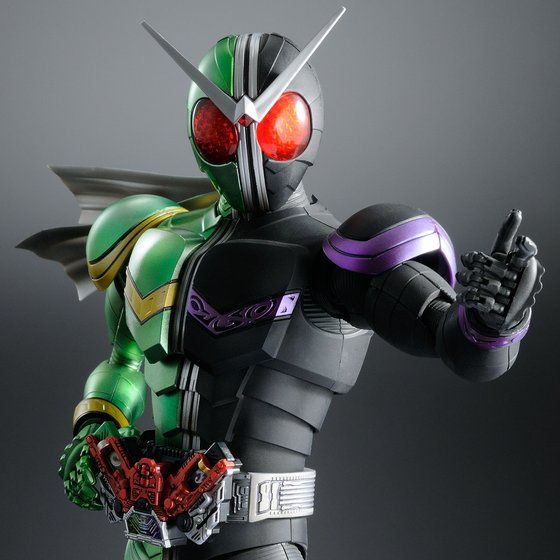 MG Figure - Rise Artisan Kamen Rider Double Cyclone Joker Model Kit - WISE GUYS HOBBIES LLC