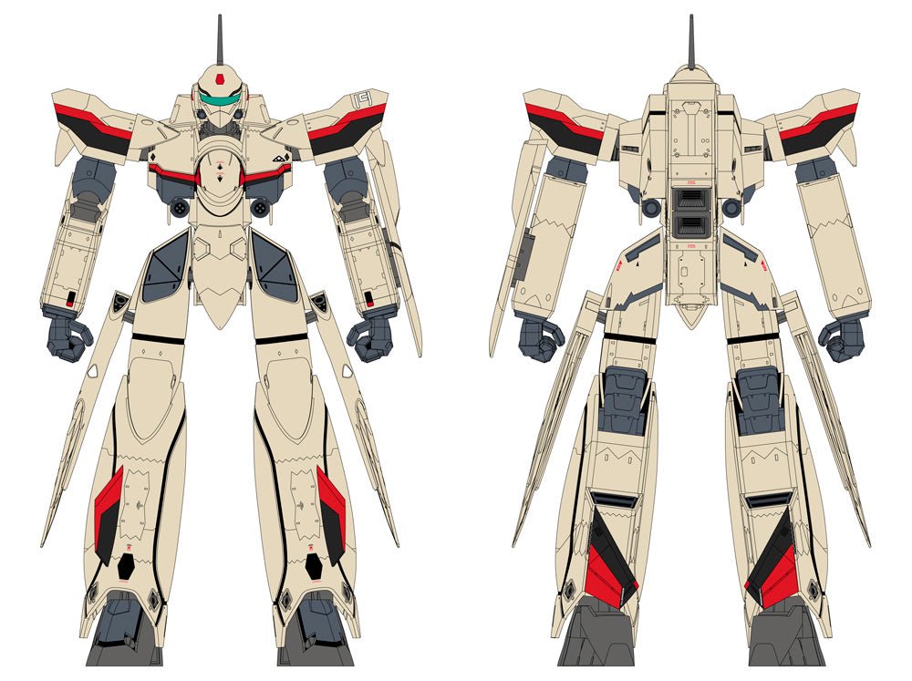 Hasegawa Macross Plus 1/72 YF - 19 Battroid Model Kit - WISE GUYS HOBBIES LLC