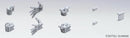 Bandai Hobby HD 1/144 MS Hands 01 Builders Parts - WISE GUYS HOBBIES LLC