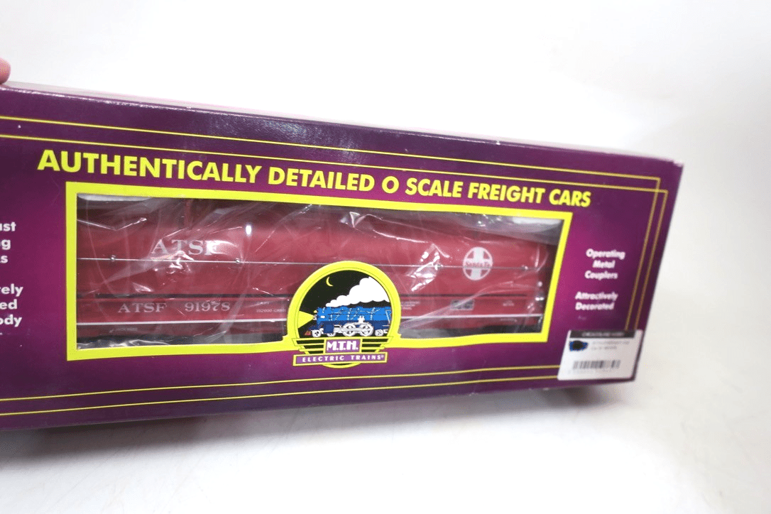 MTH PREMIER SANTA FE COIL CAR W/ LOAD 20 - 98348 NEW LIONEL ATLAS K - LINE O GAUGE - WISE GUYS HOBBIES LLC