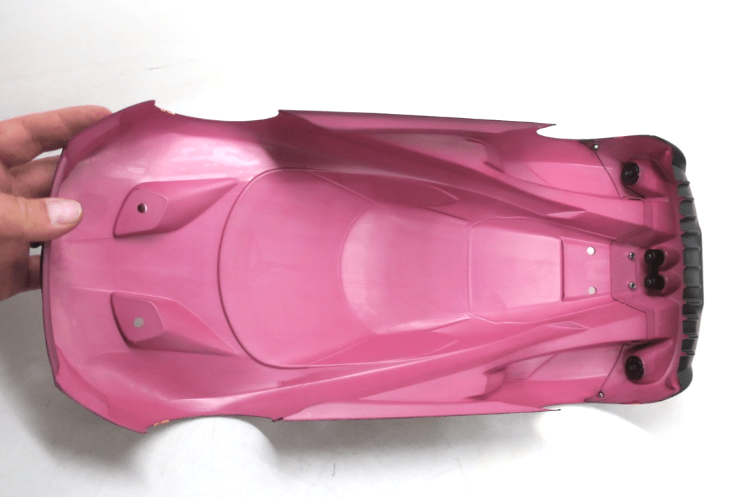 Traxxas 8311R - 4 - Tec Ford GT Pre - Cut Body, Red - WISE GUYS HOBBIES LLC