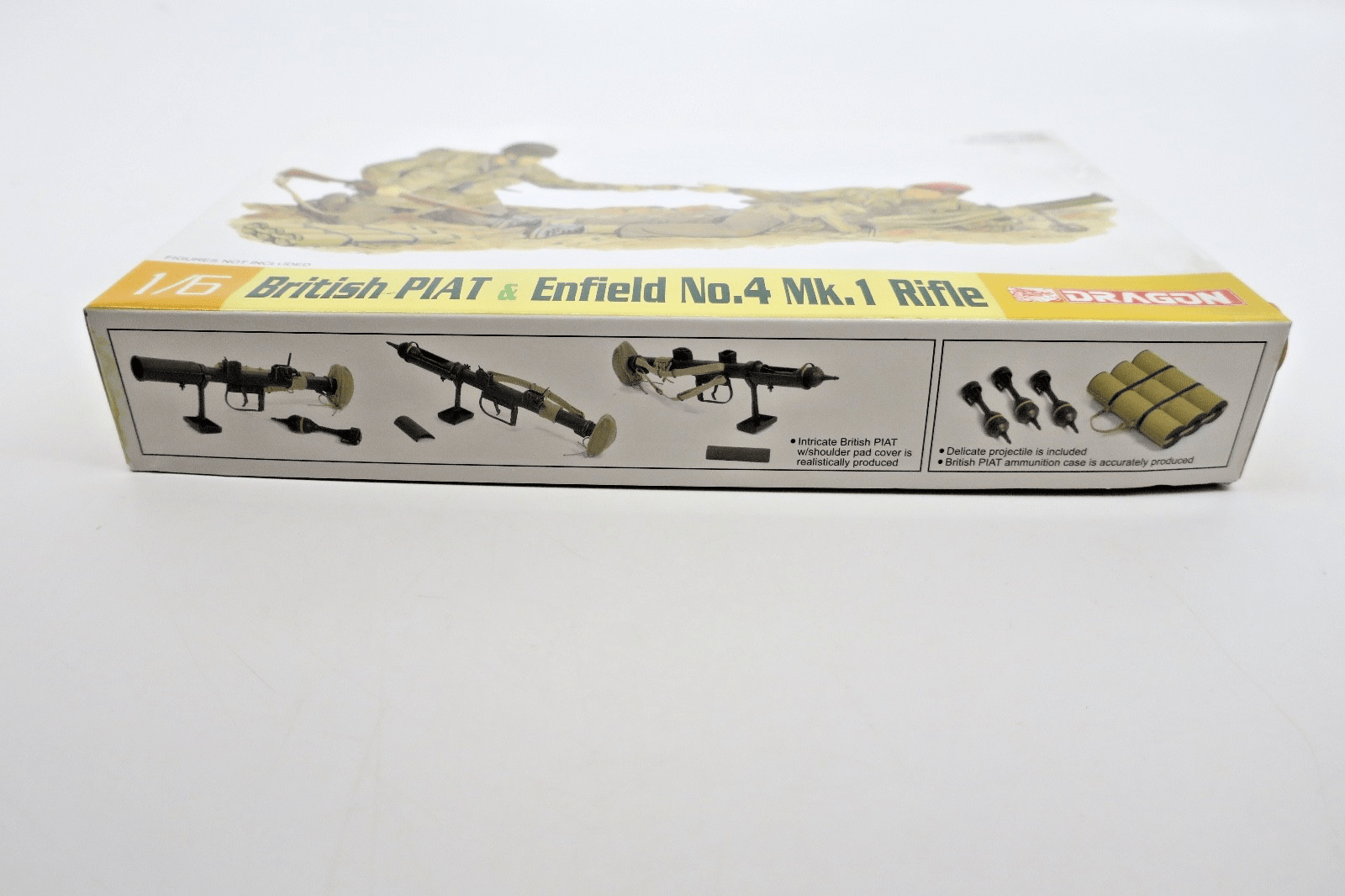 Dragon 1/6 British PIAT & Enfield No. 4 Mk. 1 Rifle Model Kit 75027 - WISE GUYS HOBBIES LLC