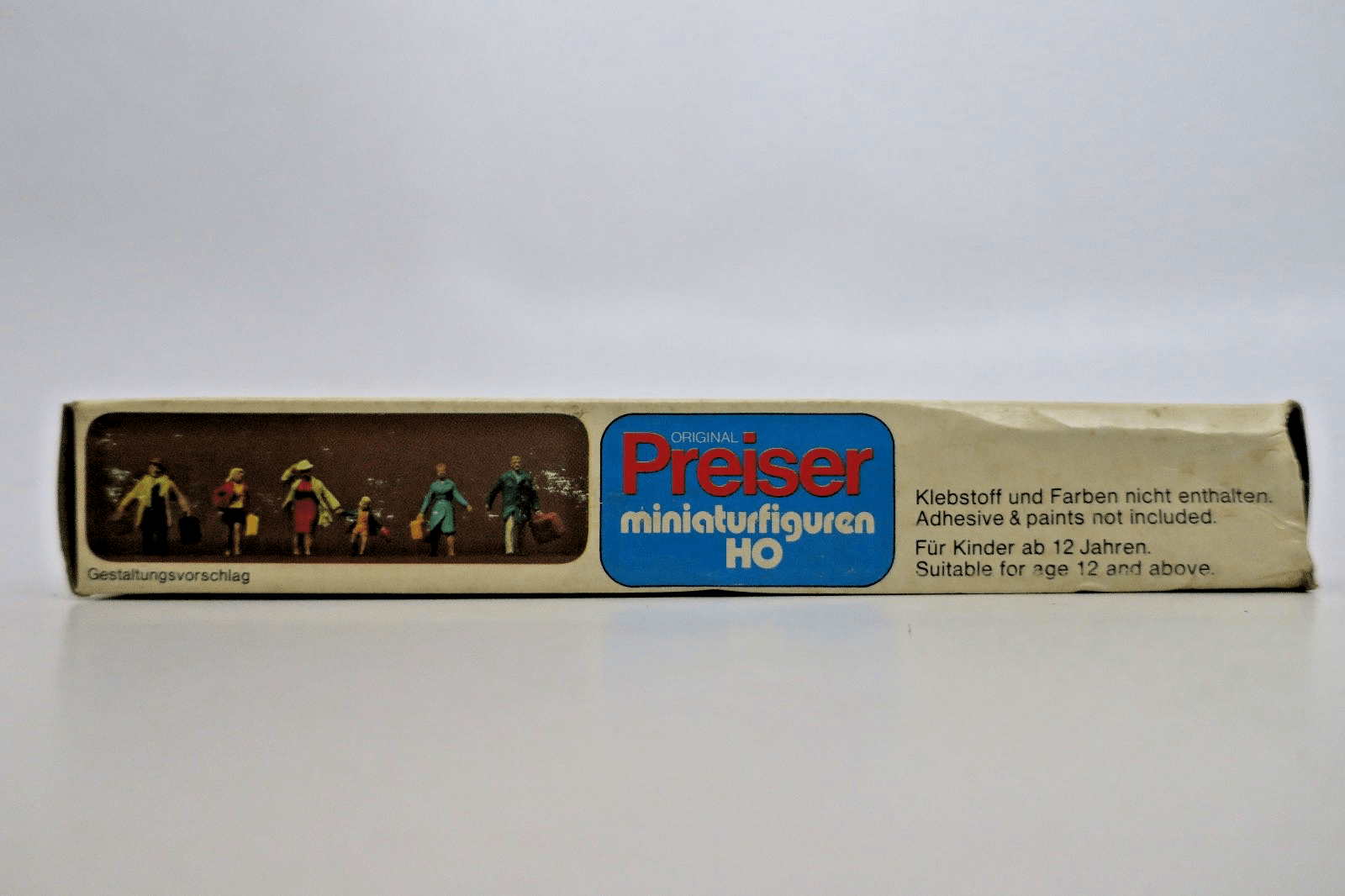 Preiser Railroaders, Passengers, Passers - by Model Kit 325 - WISE GUYS HOBBIES LLC