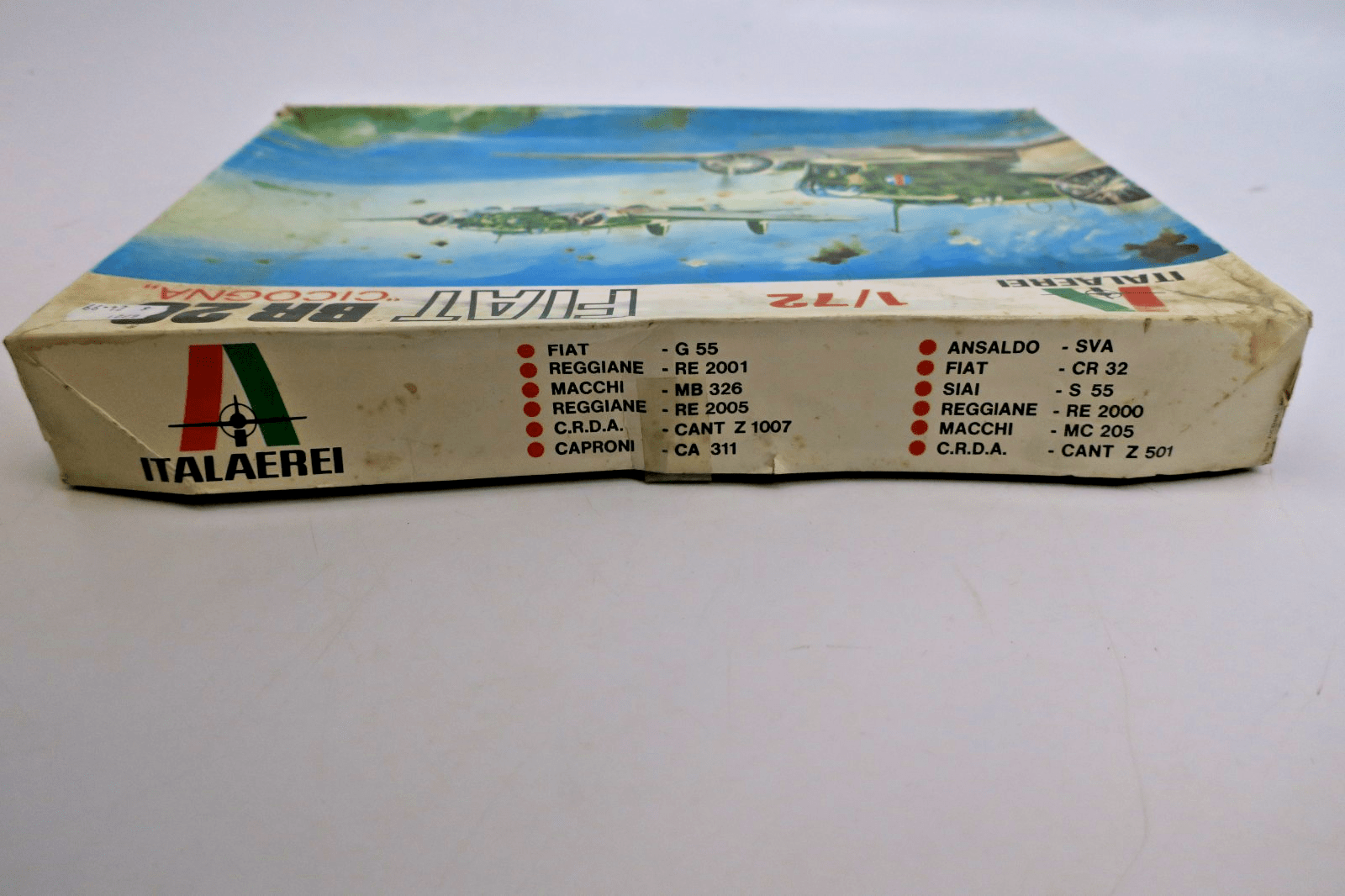 Italeri 1/72 Fiat BR 2C "Cicogna" Model Kit 103 - WISE GUYS HOBBIES LLC