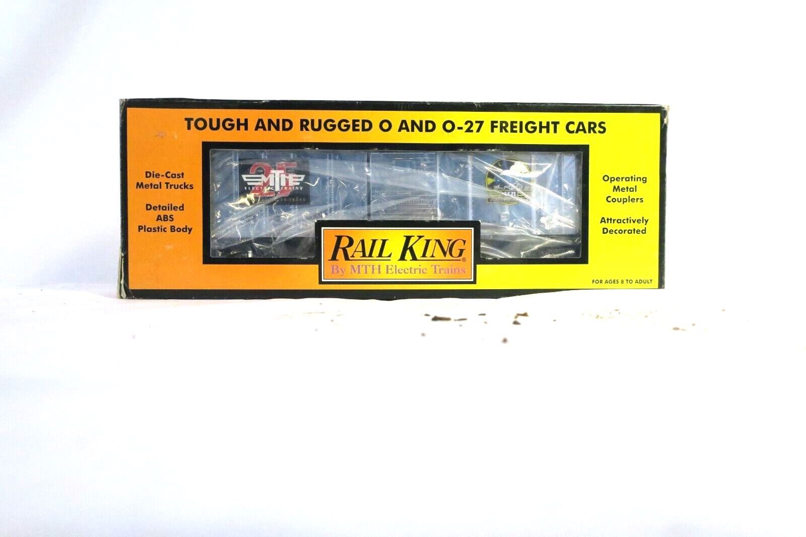 MTH Rail King  30-74219 MTH 25th Anniversary Box Car New In Box - WISE GUYS HOBBIES LLC
