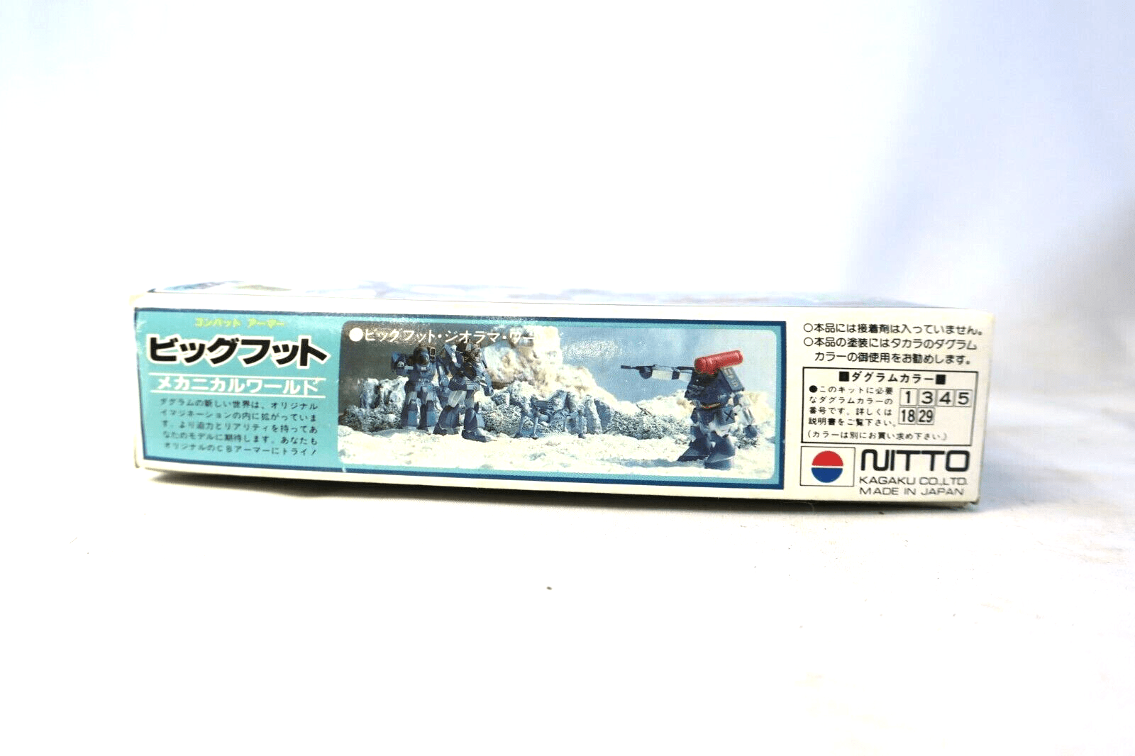 Nitto Japan - Combat Armor Bigfoot Soltic HT-128 - 1/144 Scale (H) - WISE GUYS HOBBIES LLC