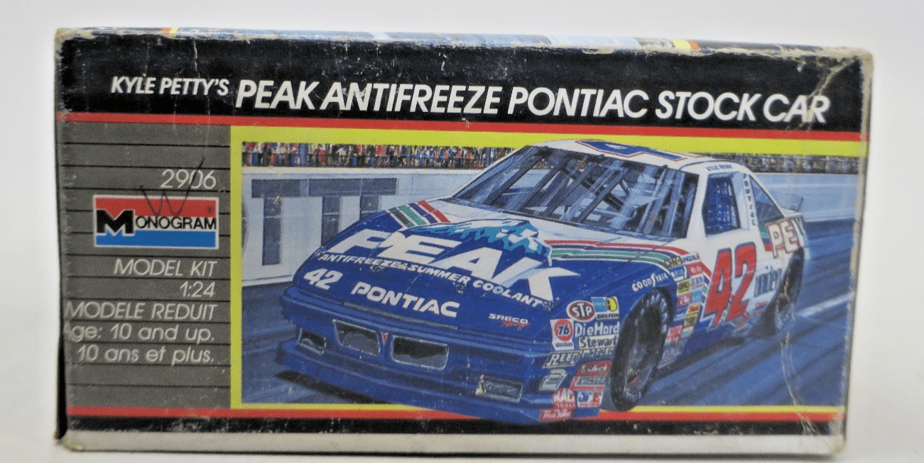 Monogram 1/24 2906 Kyle Petty's Peak Antifreeze Pontiac Stock Car Model Kit - WISE GUYS HOBBIES LLC