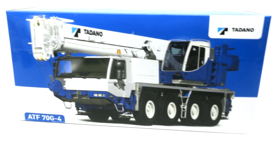 Tadano ATF 70G-4 Mobile Crane - Bay Crane - WSI 1:50 Scale Model 51-2010 New - WISE GUYS HOBBIES LLC