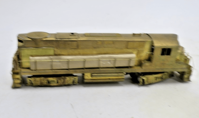 Vintage Alco Models DL - 640 HO Brass Diesel Train Locomotive Unpainted - WISE GUYS HOBBIES LLC
