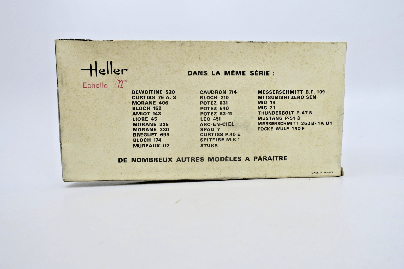 Heller 1/72 Messerschmitt BF - 108 B "Taifun" Model Kit 077 - WISE GUYS HOBBIES LLC