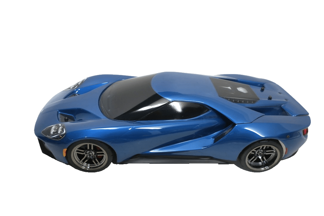 Traxxas 4 - Tec 2.0 1/10 RTR Touring Car w/Ford GT Body (Blue) - WISE GUYS HOBBIES LLC