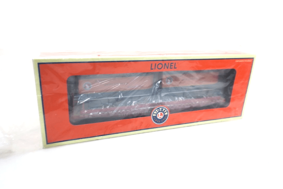 Lionel 6 - 17583 O Gauge Great Northern 60207 PS - 4 Flat Car w/ Piggy Back Trailers - WISE GUYS HOBBIES LLC