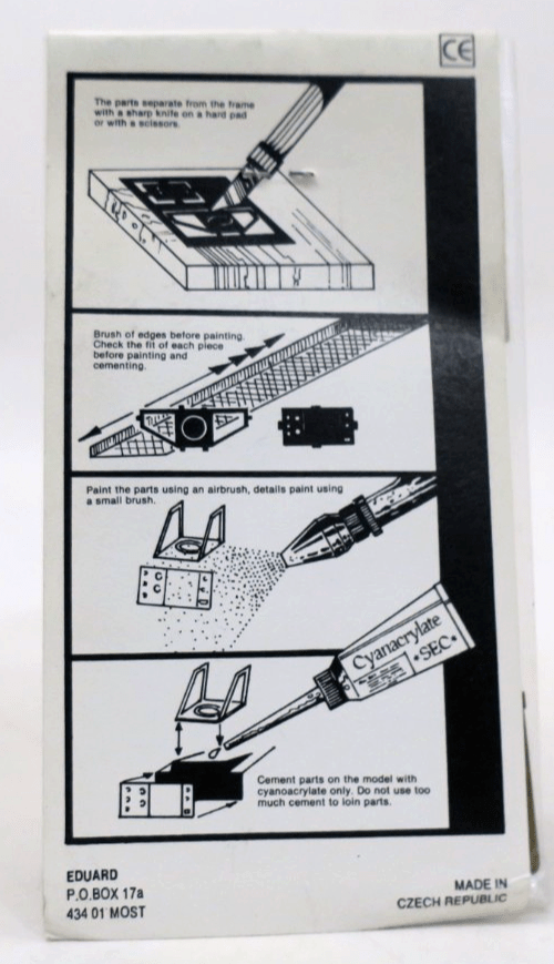 Eduard Photo Etch 1/72 MiG - 21F Detail Set 72090 - WISE GUYS HOBBIES LLC