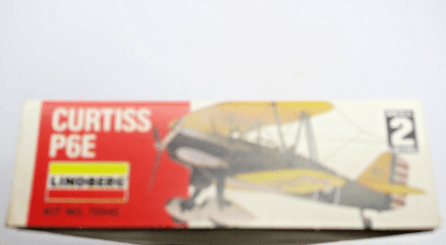 Lindberg 1/48 Curtiss P6E Model Kit - WISE GUYS HOBBIES LLC