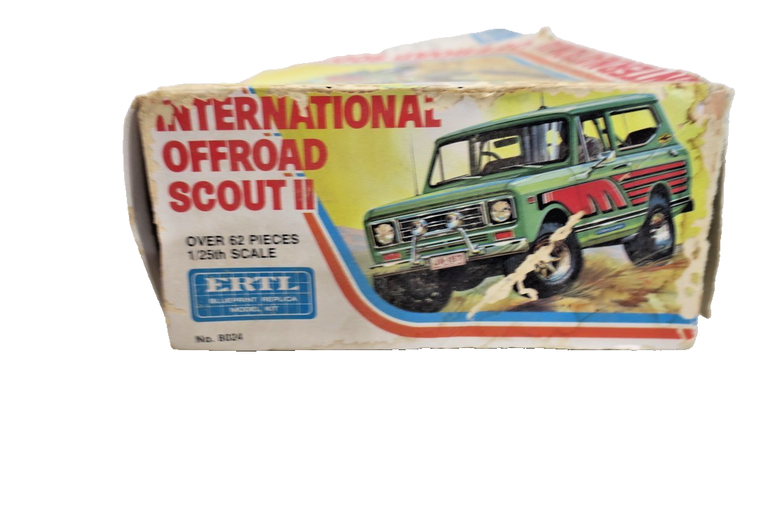 Ertl International Offroad Scout II model truck kit 1/25 scale - WISE GUYS HOBBIES LLC