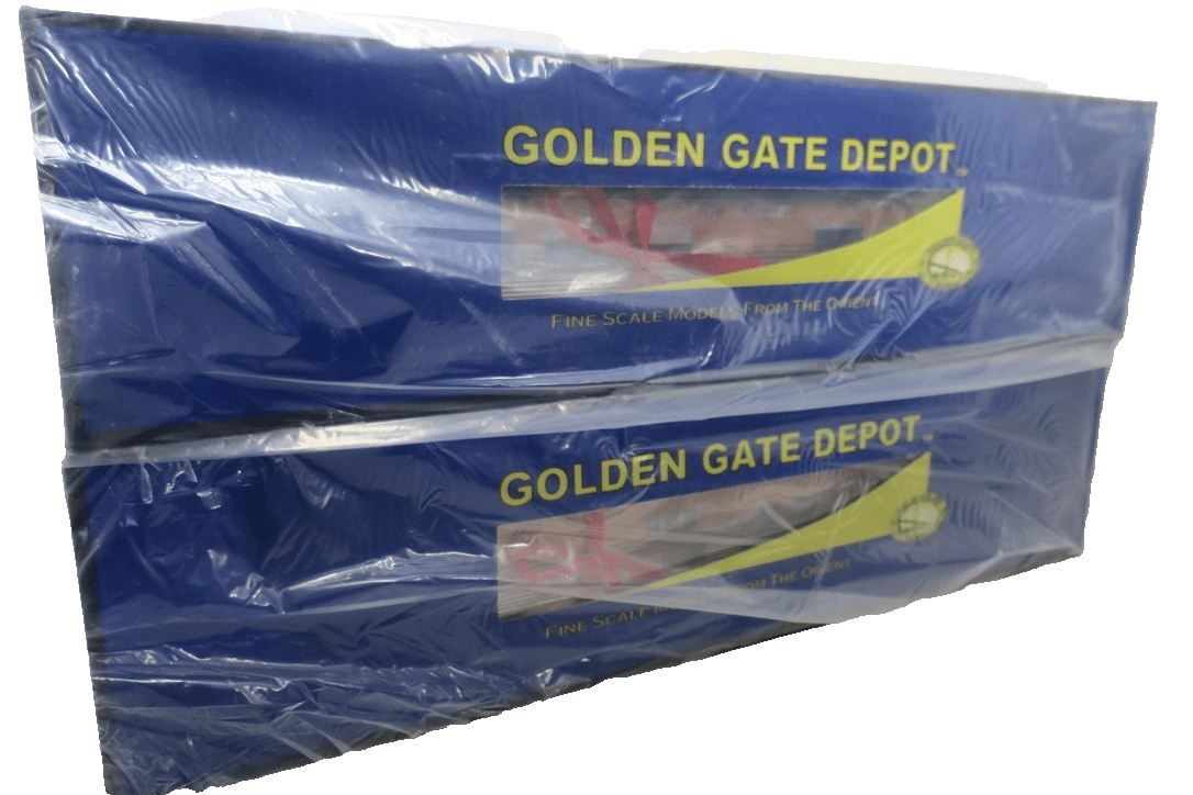 Golden Gate Depot DRGW PROSPECTOR CARS Set of 8 (O Scale Aluminum) - WISE GUYS HOBBIES LLC