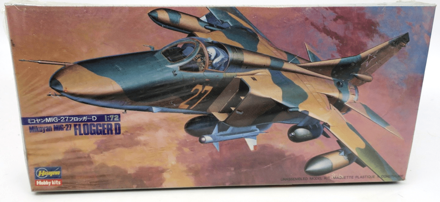 Hasegawa 1/72 Flogger D Model Kit 712 - WISE GUYS HOBBIES LLC