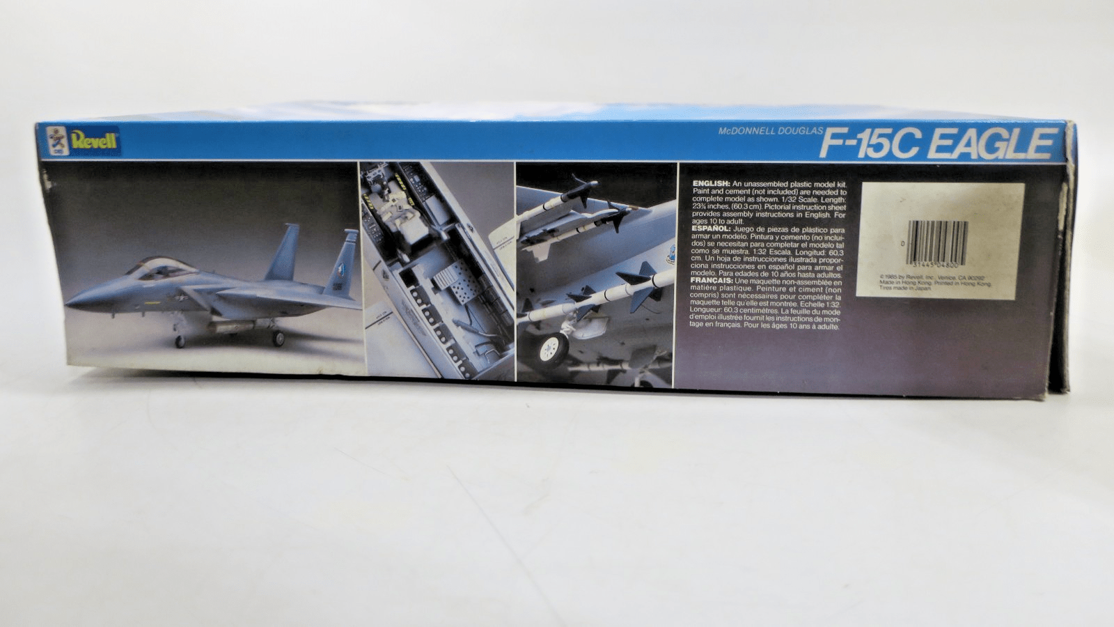 Open Box Revell 1/32 McDonnell Douglas F-15C Eagle Model Kit 4800 - WISE GUYS HOBBIES LLC