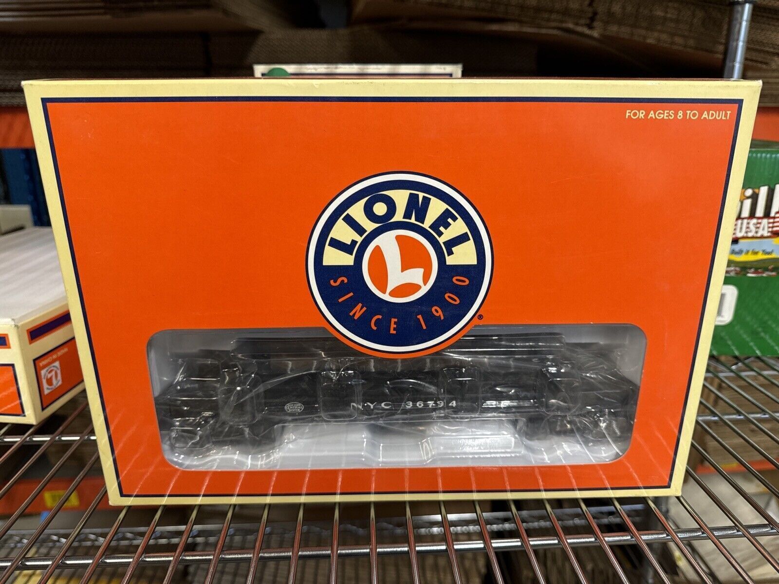 LIONEL 36794 NEW YORK CENTRAL LOG DUMP CAR - WISE GUYS HOBBIES LLC