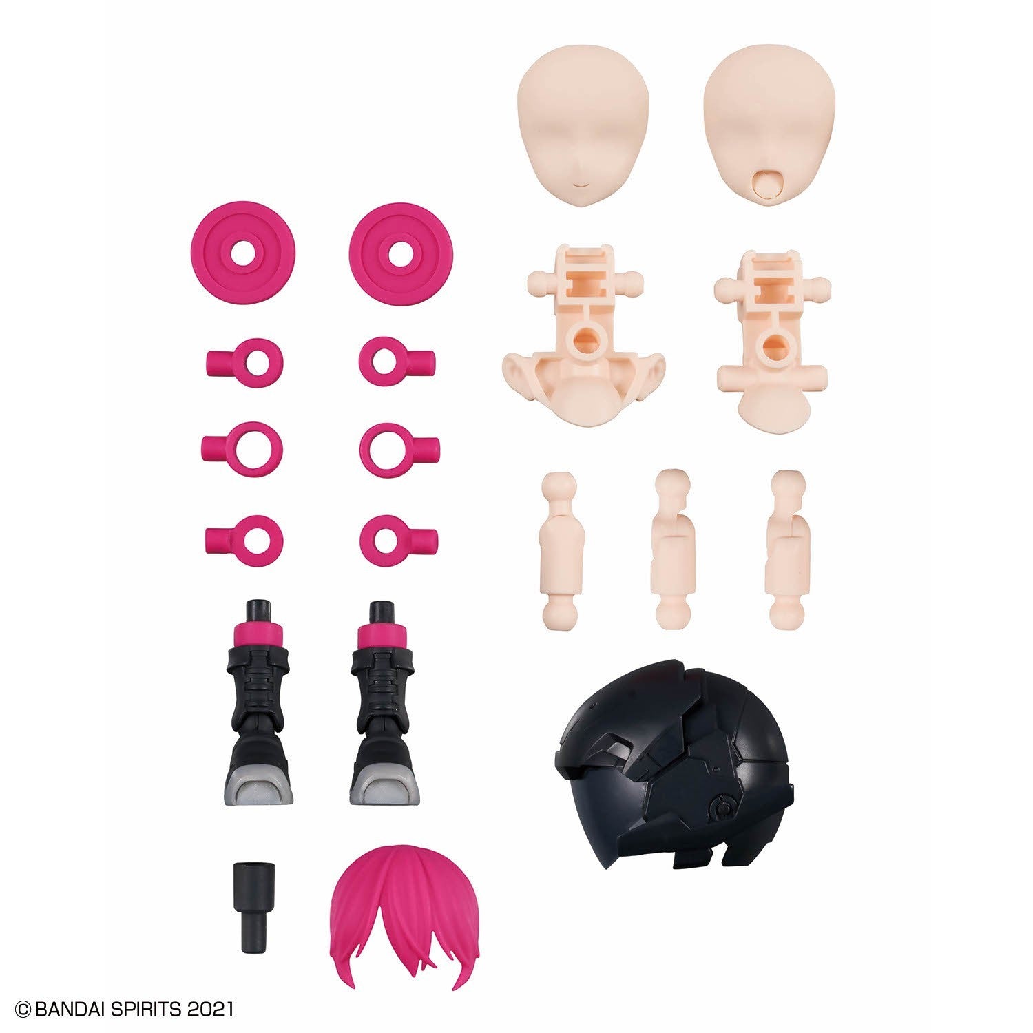 NEW Bandai 30MS Option Parts Set 24 (Turbo Costume β) (Color A) Model Kit - WISE GUYS HOBBIES LLC
