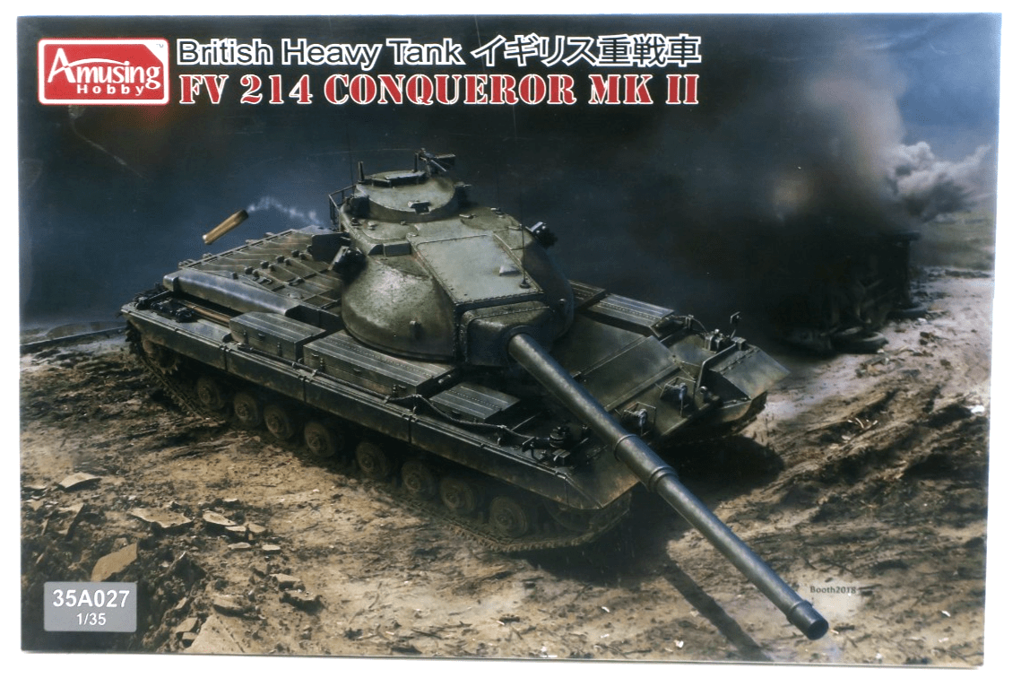 Amusing Hobby 1/35 FV 214 Conqueror Mk II Model Kit 35A027 - WISE GUYS HOBBIES LLC