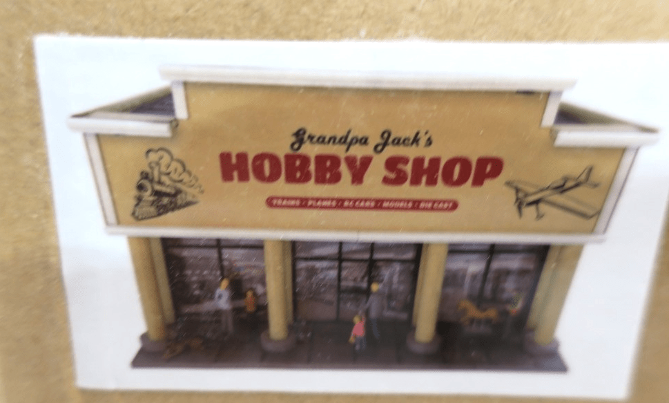 MENARDS Grandpa Jack’s Hobby Shop City Building O Gauge O scale - WISE GUYS HOBBIES LLC